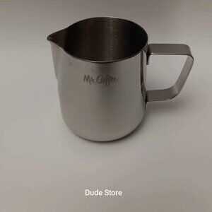 Mr. Coffee Espresso Maker BVMC-ECM180 Stainless Frothing Creamer - 12 oz Mug